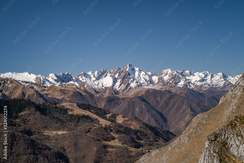 French Pyrenees mountains Ariege French Pyrenees mountains Ariege