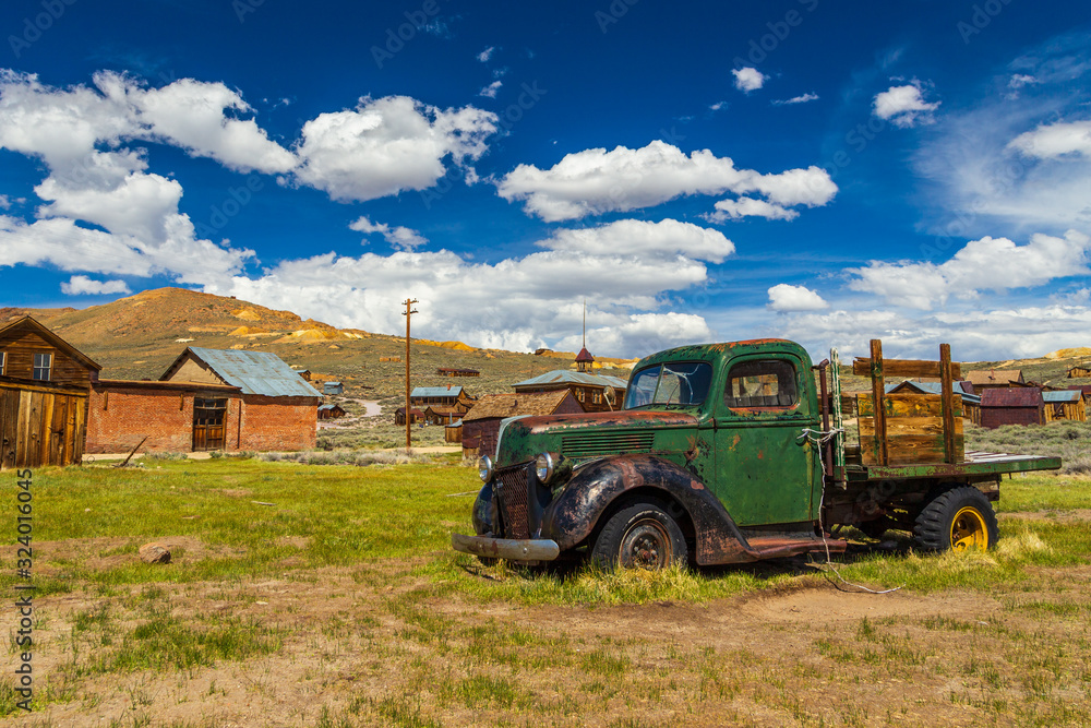 View of the Bodie, ghost town. Bodie State Historic Park, California, USA. View of the Bodie, ghost town. Bodie State Historic Park, California, USA.