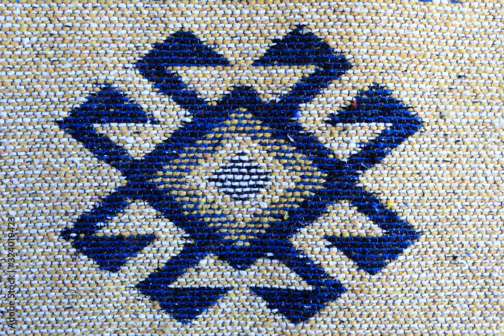 Retro georgian carpet ornament Retro georgian carpet ornament