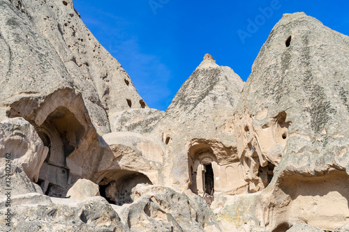 Cave church in Cappadocia Turkey photo