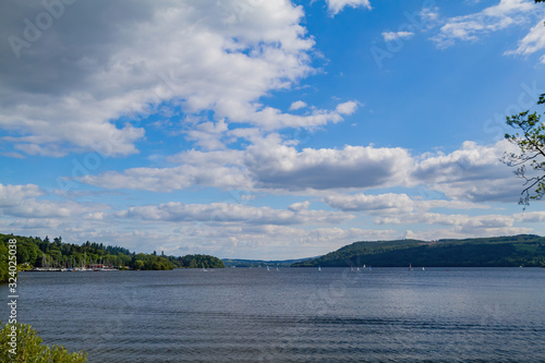 Beautiful nature landscape around Lake Windermere