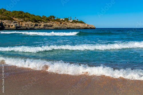Strand Urlaub am Meer Sommer Mallorca Cala Mandia