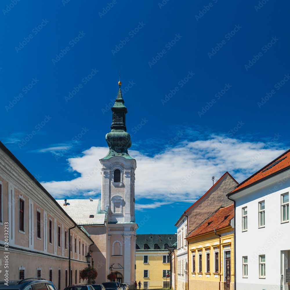 Church of Saints Peter and Paul in Old Town of Nitra, Slovakia