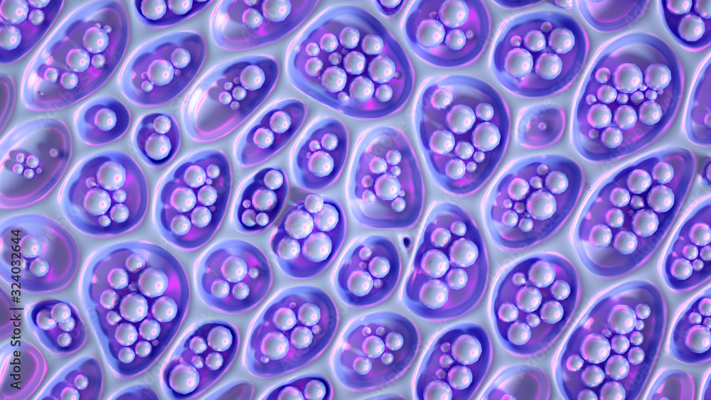 Abstract won with grid cells. 3d illustration, 3d rendering. Abstract won with grid cells. 3d illustration, 3d rendering.
