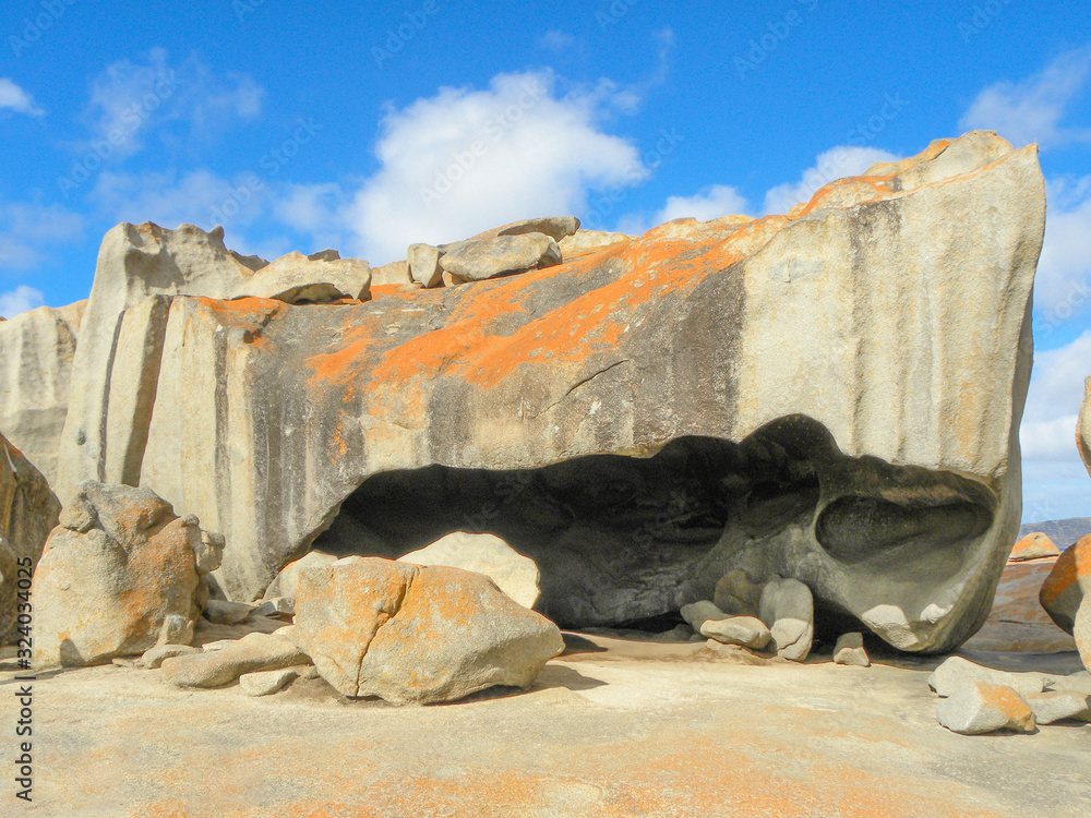 Remarkable Rocks and Landscape at Kangaroo Island South Australia Remarkable Rocks and Landscape at Kangaroo Island South Australia