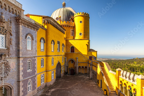 Pena Palace in Sintra, Portugal