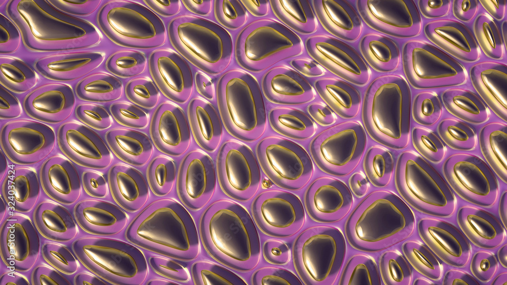 Abstract won with grid cells. 3d illustration, 3d rendering. Abstract won with grid cells. 3d illustration, 3d rendering.