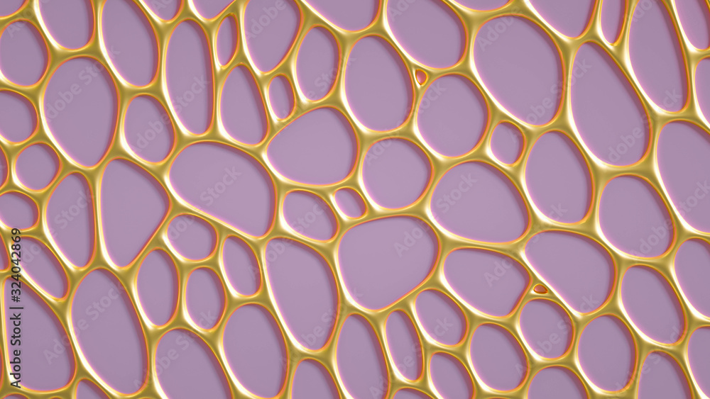 Abstract won with grid cells. 3d illustration, 3d rendering. Abstract won with grid cells. 3d illustration, 3d rendering.