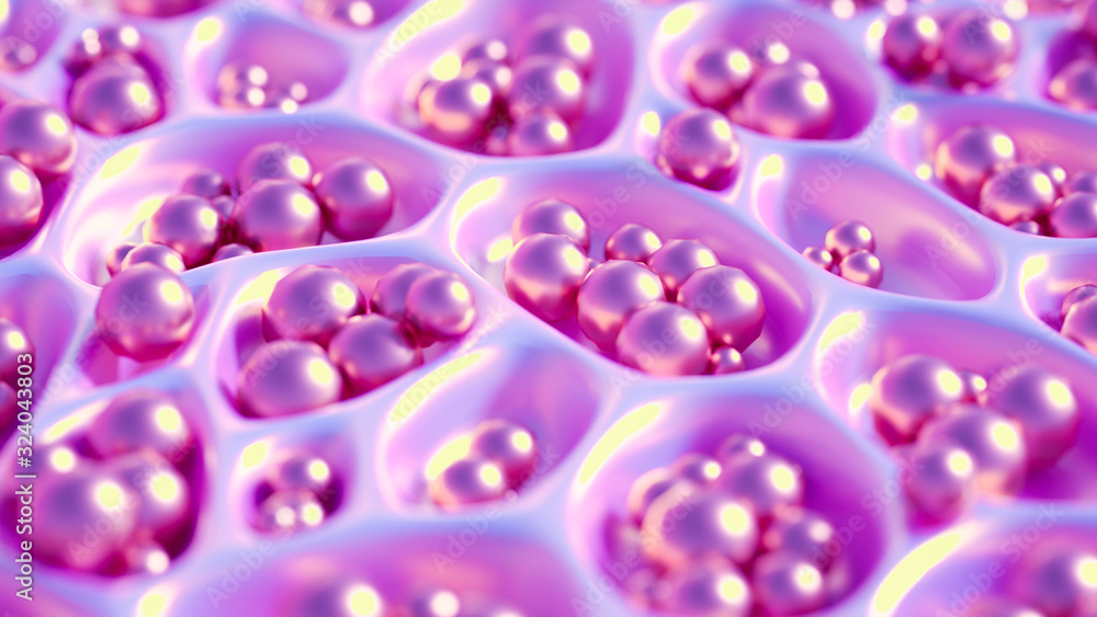 Abstract won with grid cells. 3d illustration, 3d rendering. Abstract won with grid cells. 3d illustration, 3d rendering.