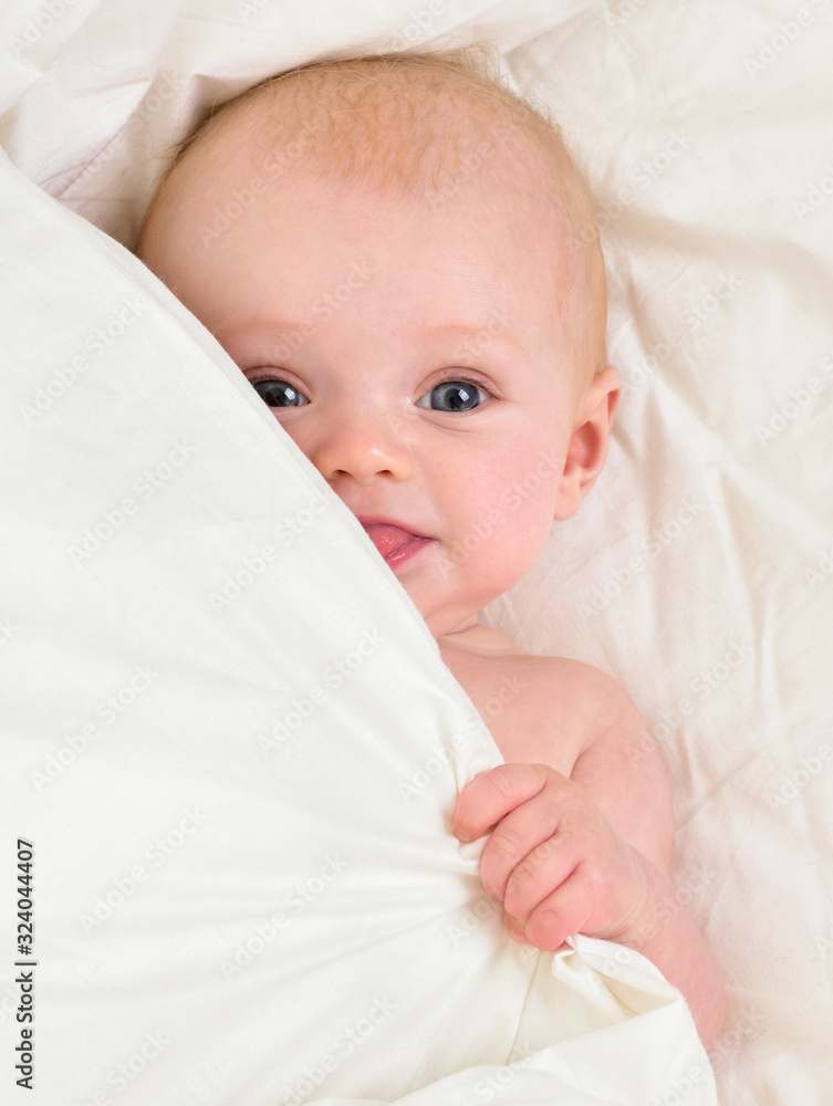 Portrait of a beautiful smiling baby. One. Portrait of a beautiful smiling baby. One.