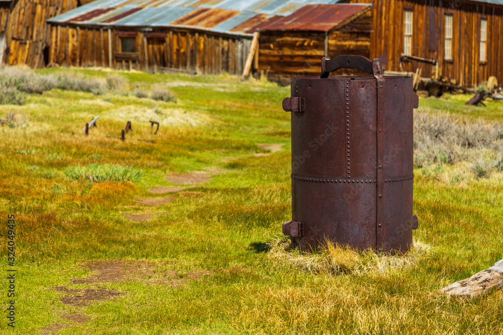 View of the Bodie, ghost town. Bodie State Historic Park, California, USA. View of the Bodie, ghost town. Bodie State Historic Park, California, USA.