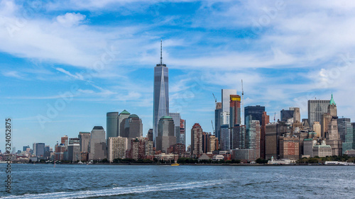 vue de New York depuis Liberty island © benoit