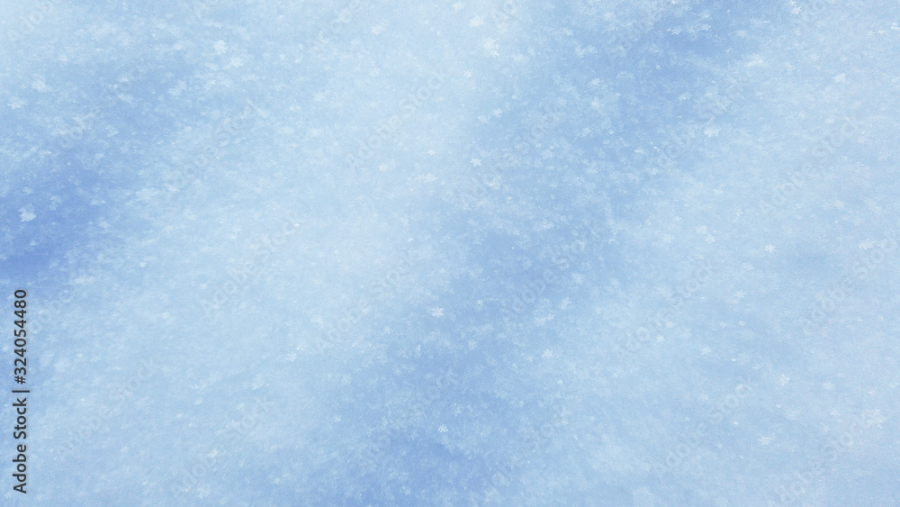Natural snow background abstract, outdoor