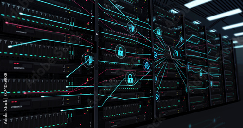 Cyber security symbols
