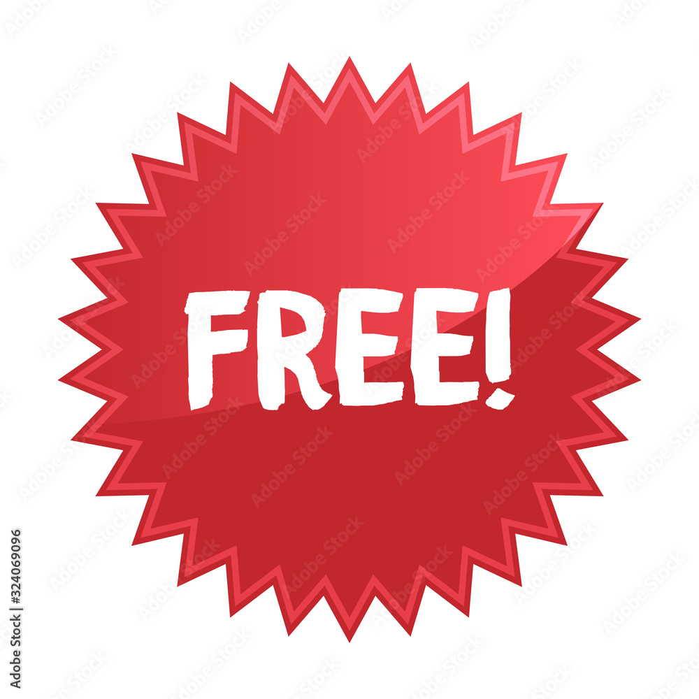 Free badge, special offer promotion. Call to action stickers or labels. Free badge, special offer promotion. Call to action stickers or labels.