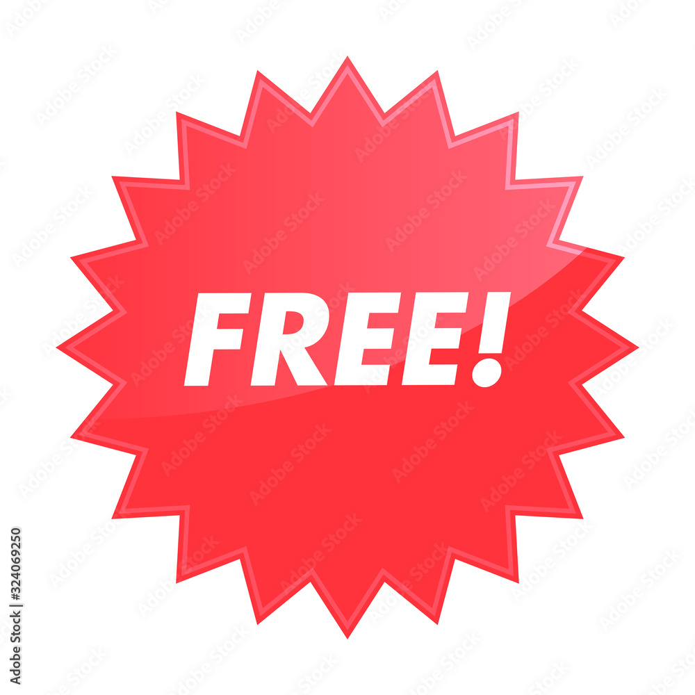 Free badge, special offer promotion. Call to action stickers or labels. Free badge, special offer promotion. Call to action stickers or labels.