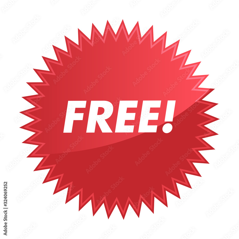 Free badge, special offer promotion. Call to action stickers or labels. Free badge, special offer promotion. Call to action stickers or labels.