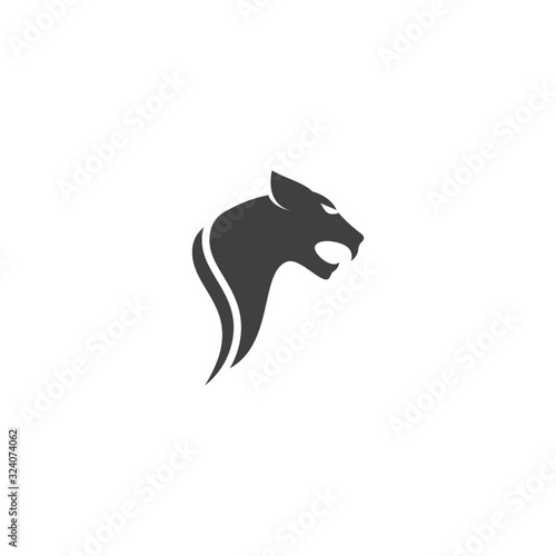 Puma,panther,tiger or leopard Logo design