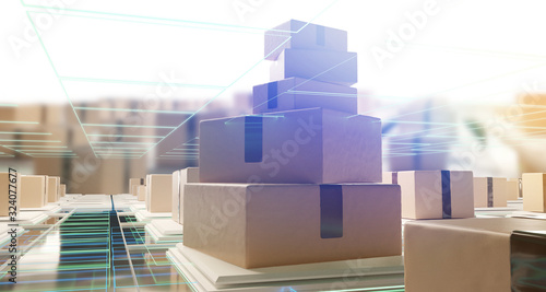 shipping center postal parc...