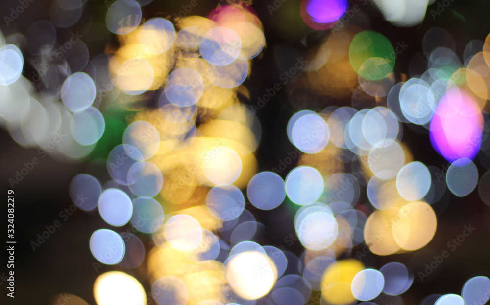 bokeh lights on black background bokeh lights on black background