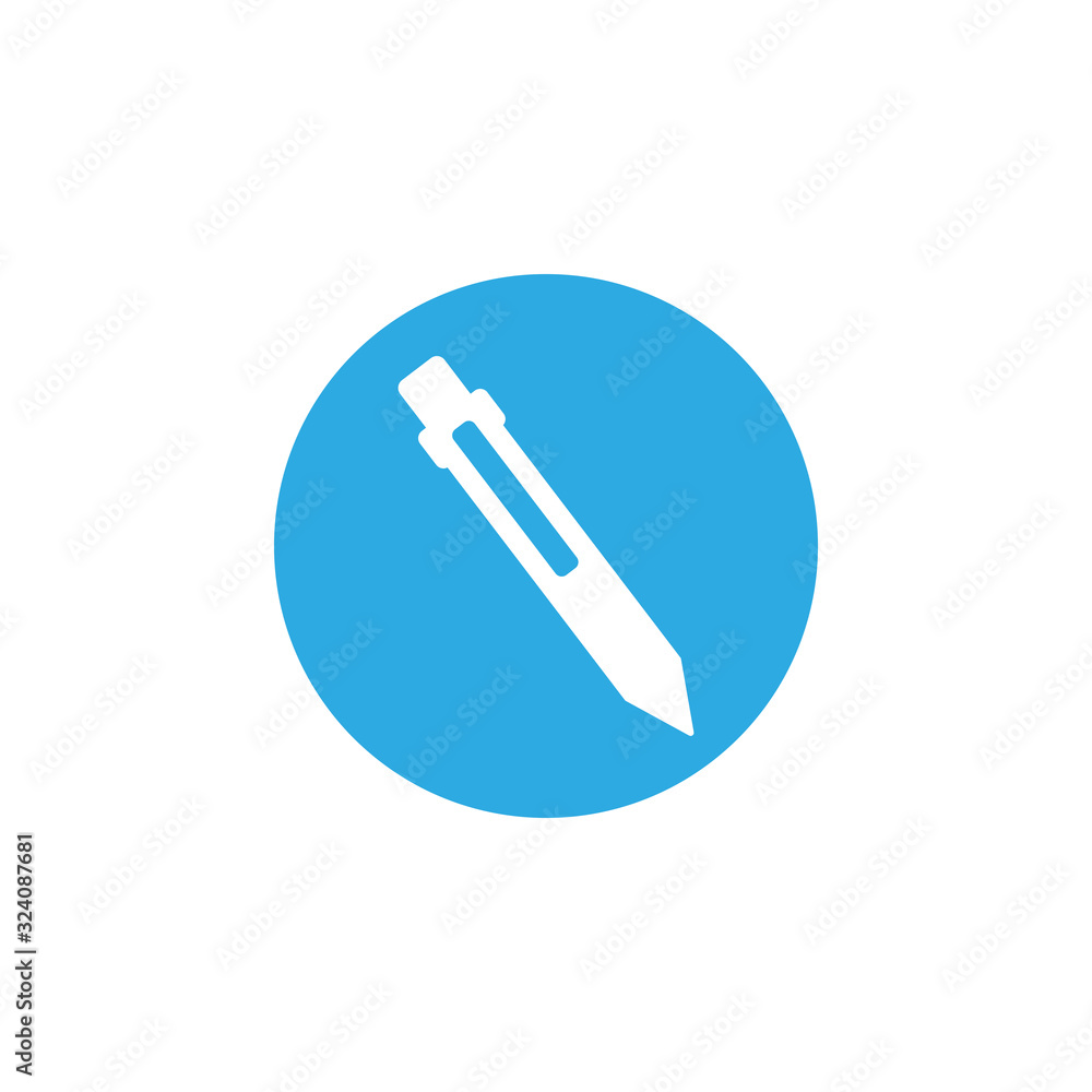 micro pipette, block and flat style icon micro pipette, block and flat style icon