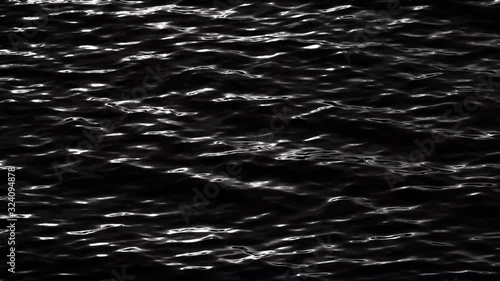 Dark water surface
