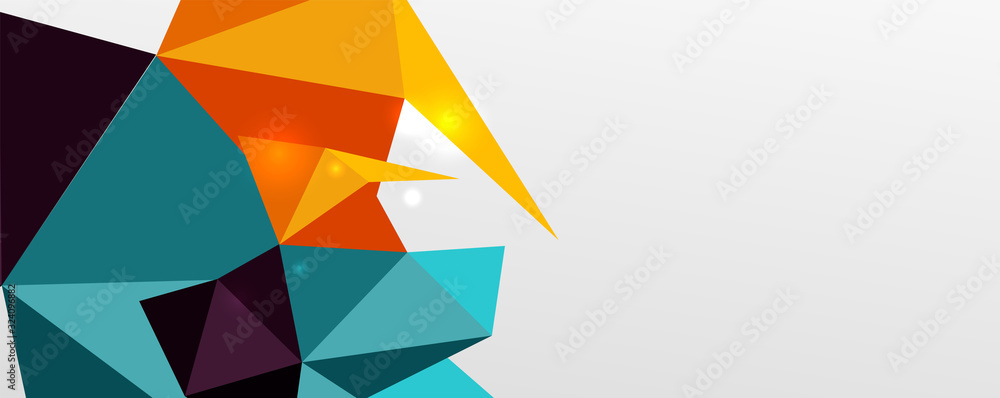 Abstract background - trendy low poly triangle shapes polygonal pattern. Vector Illustration For Wallpaper, Banner, Background, Card, Book Illustration, landing page Abstract background - trendy low poly triangle shapes polygonal pattern. Vector Illustration For Wallpaper, Banner, Background, Card, Book Illustration, landing page