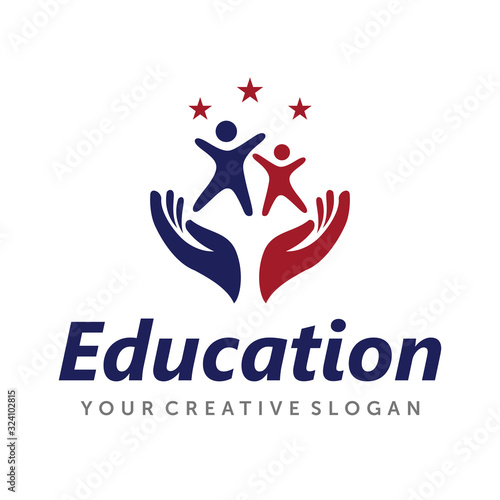 Love Education Logo Vector