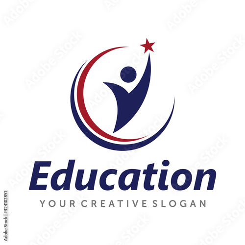 Success Logo, Leadership Logo, Book Logo, Education Logo Vector