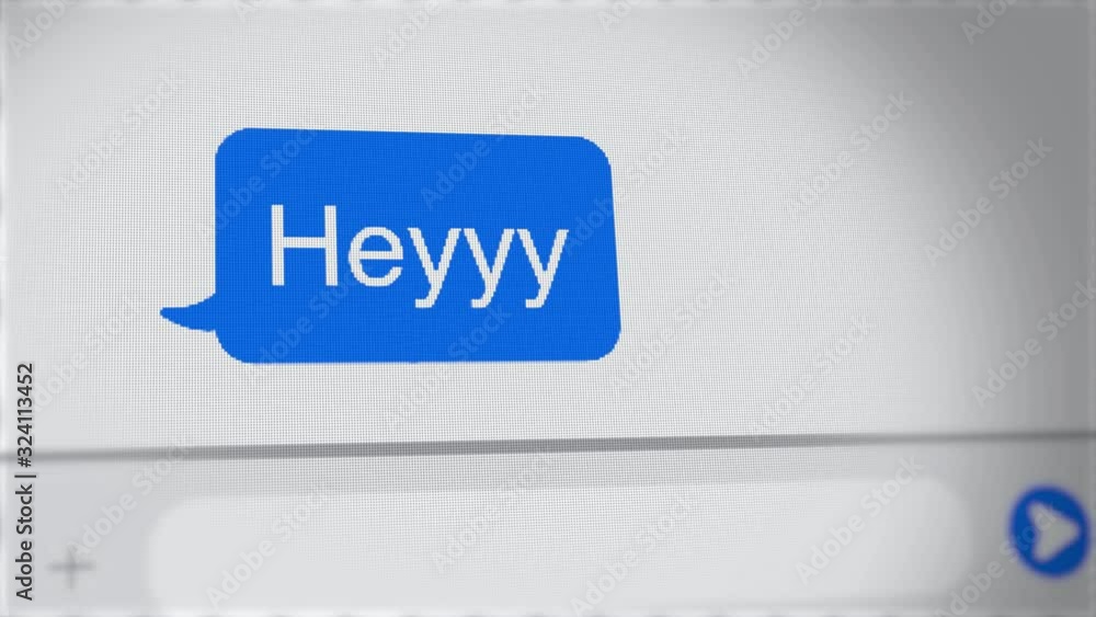 Heyyy - typing and sending Heyyy - typing and sending