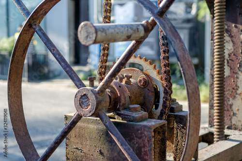 Rusty gear