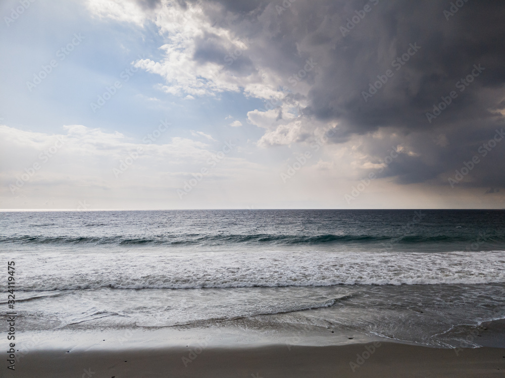 Malibu Beach Clouds