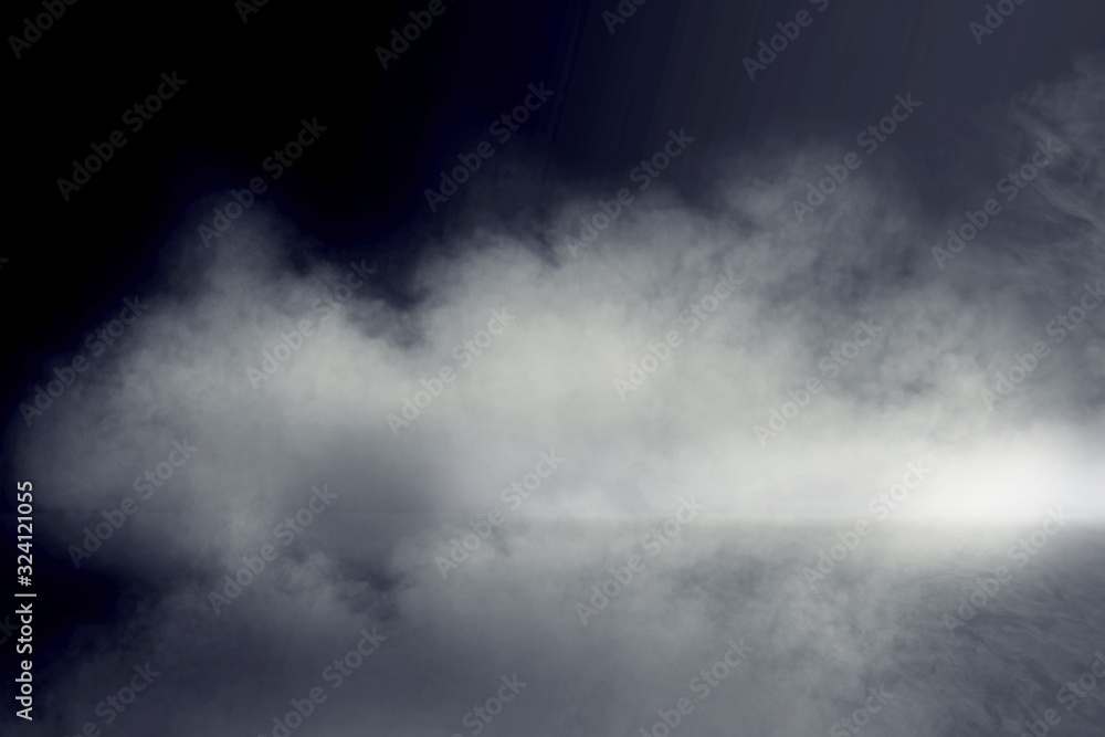 abstract background black floor or wall cover with smoke . abstract background black floor or wall cover with smoke .