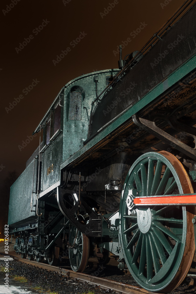 Old Steam Engine Wheels