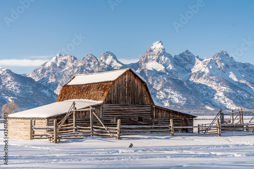 Grand Teton National Park In Winter