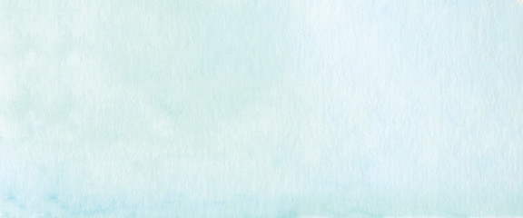 Blue and green watercolor background, art abstract surface watercolour painting textured design on white paper background, banner, backdrop, template, poster, wallpaper