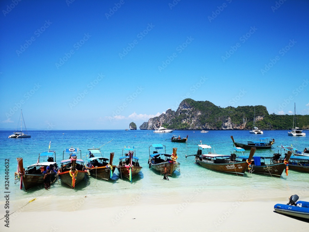 Fototapeta premium Nui Beach Ko Phi Phi Thailand