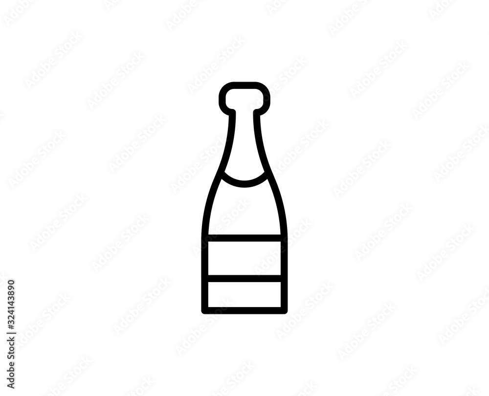 Alcohol line icon Alcohol line icon