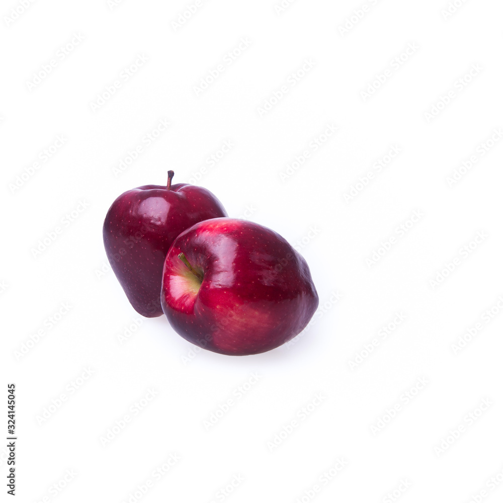 apple or red apple with concept on a background new.