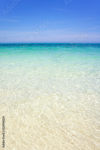 Beautiful beach in Okinawa, Japan. © mdesign