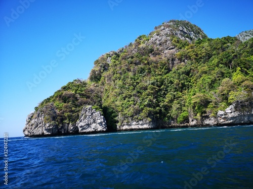 urtümliche Landschaft in Krabi Thailand