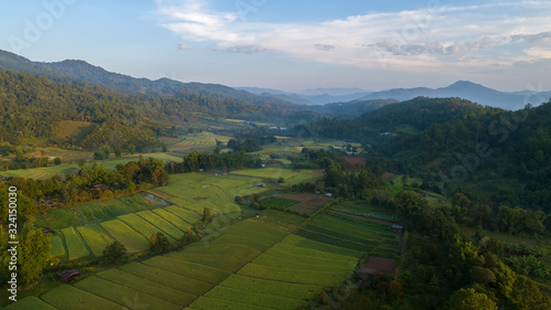 aerial view of landscape