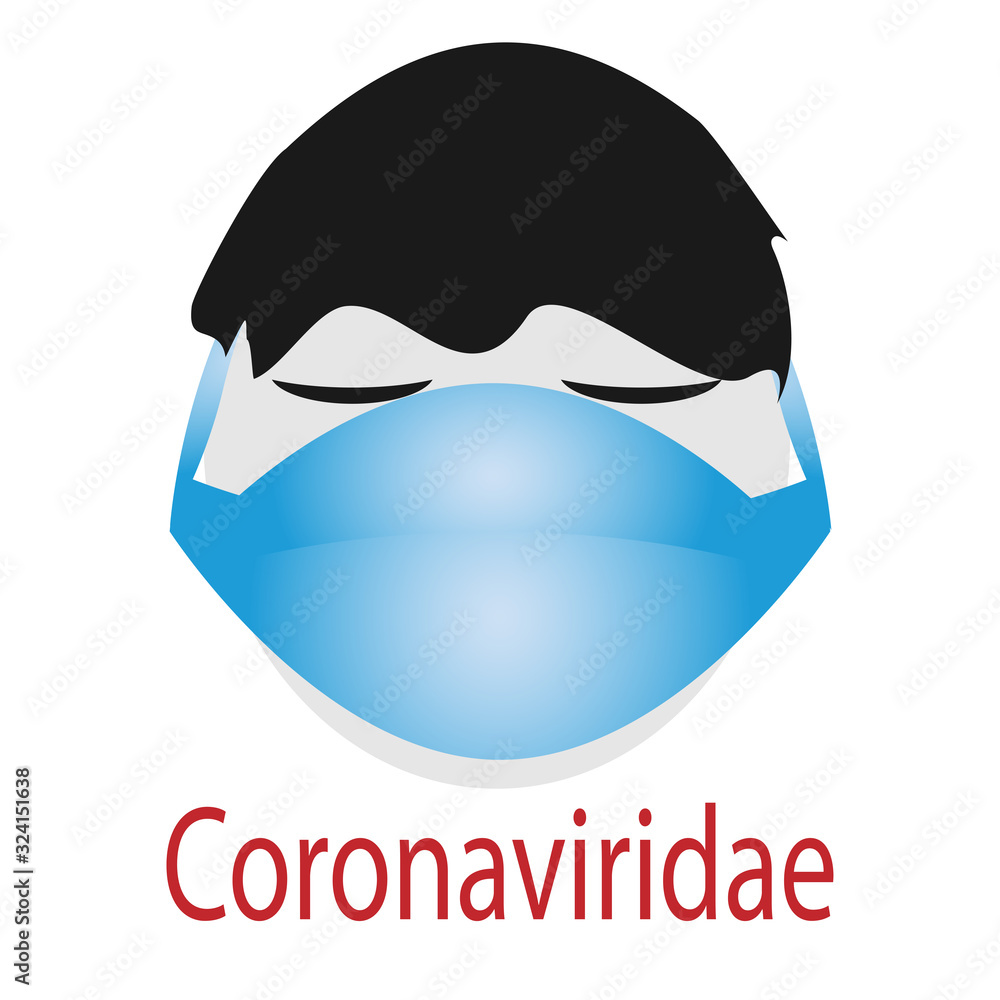 Masked man, flat character in a breathing mask. Air pollution. Bacteria and viruses in the air. Quarantine Warning. Coronavirus epidemic. Protection and safety Masked man, flat character in a breathing mask. Air pollution. Bacteria and viruses in the air. Quarantine Warning. Coronavirus epidemic. Protection and safety