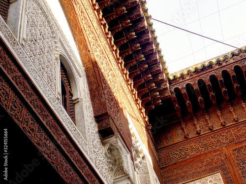 Bou Inania Madrasa, Meknes, Morocco photo