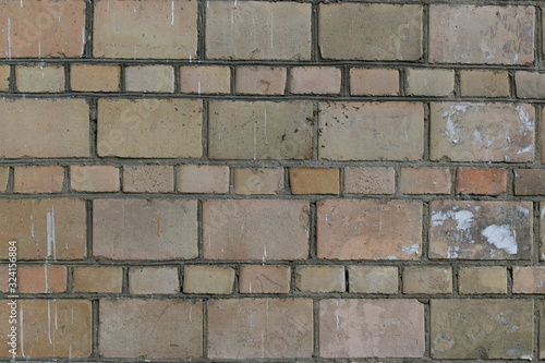 gray rough brick wall abstract background