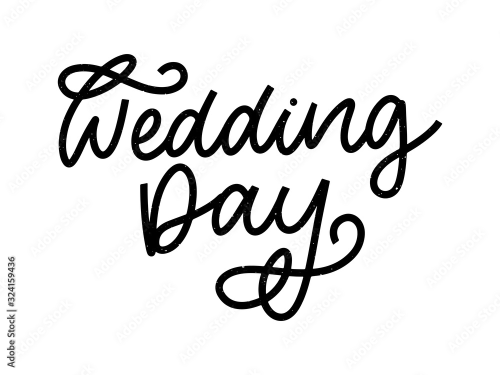 wedding hand lettering sign calligraphy text brush slogan wedding hand lettering sign calligraphy text brush slogan
