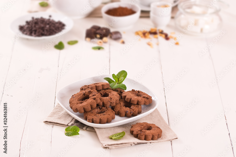 Chocolate chip cookies. Chocolate chip cookies.