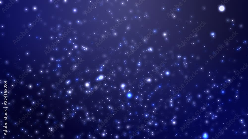 Shimmering Glowing Light Particles Falling Animation Shimmering Glowing Light Particles Falling Animation