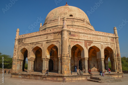 adham khan tomb New Delhi photo