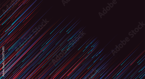Speed Lines composed of glowing backgrounds, abstract vector background